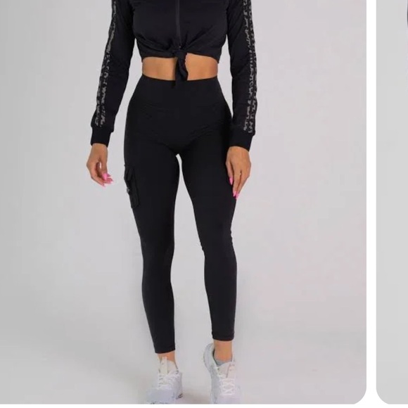 pocket legging Noireblanc - Picture 7 of 10